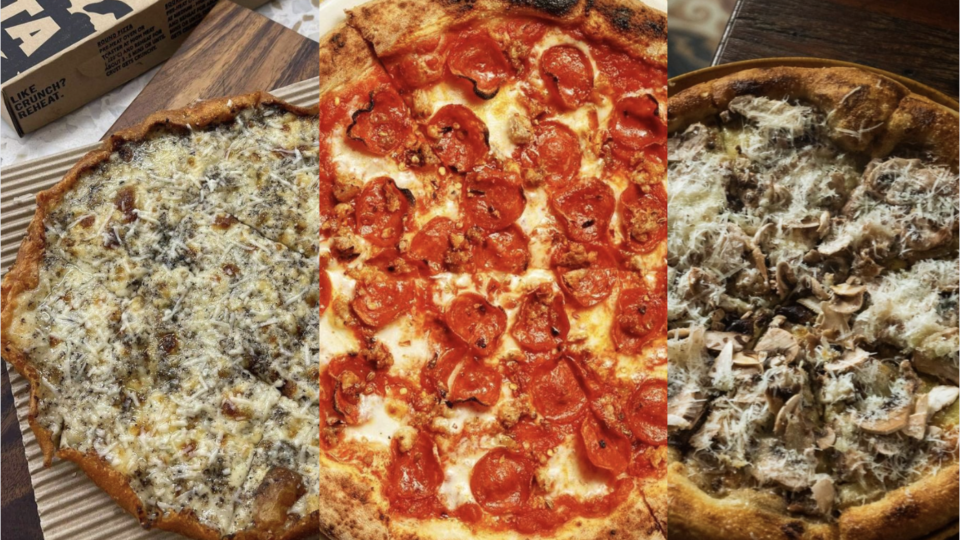 Images: Crosta Pizzeria, A Mano PH, Wildflour Italian (Instagram)