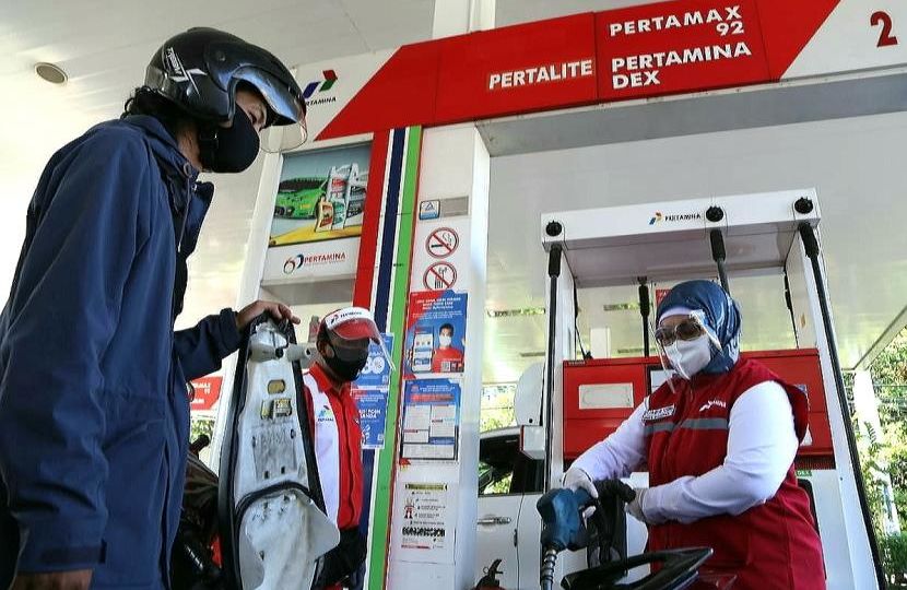 A Pertamina gas station. Photo: Pertamina