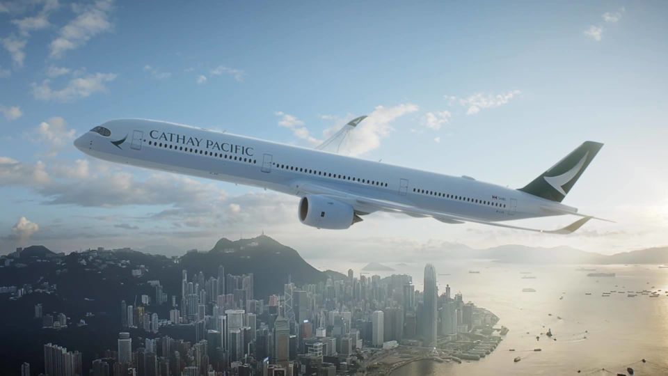 Cathay Pacific aircraft. Photo: Facebook/Cathay Pacific