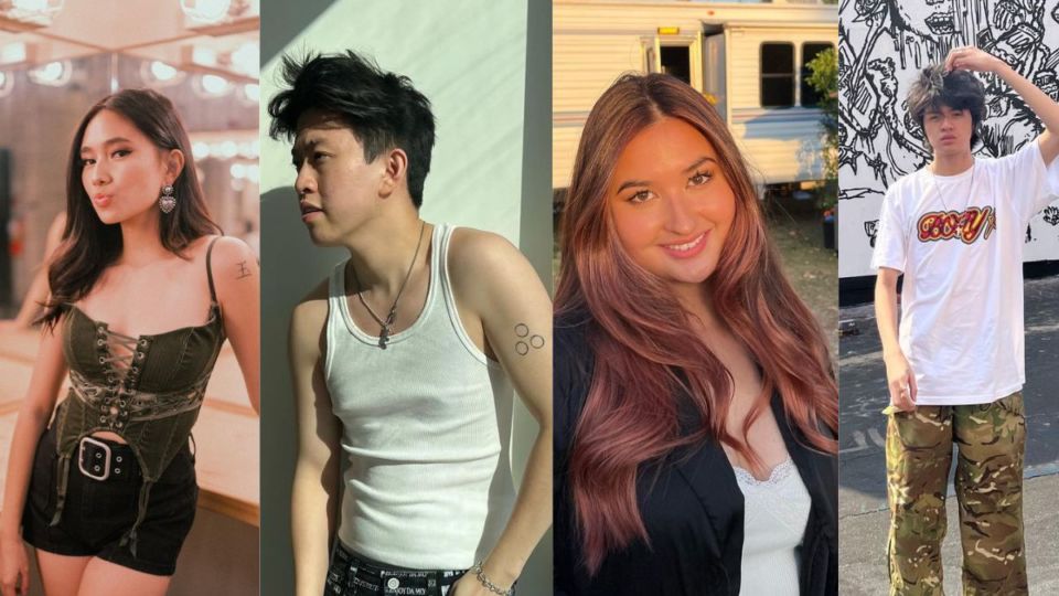 88rising’s Indonesian artists. From left: NIKI, Rich Brian, Stephanie Poetri, Warren Hue