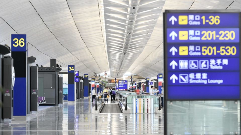 Hong Kong International Airport. Photo: Hong Kong’s Information Services Department