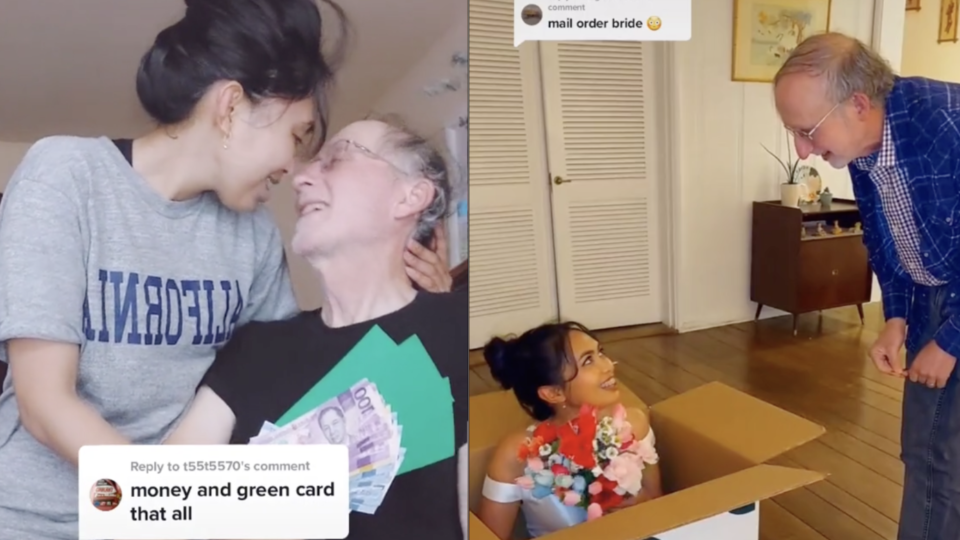 Screenshot: Dave and Jackie (TikTok)