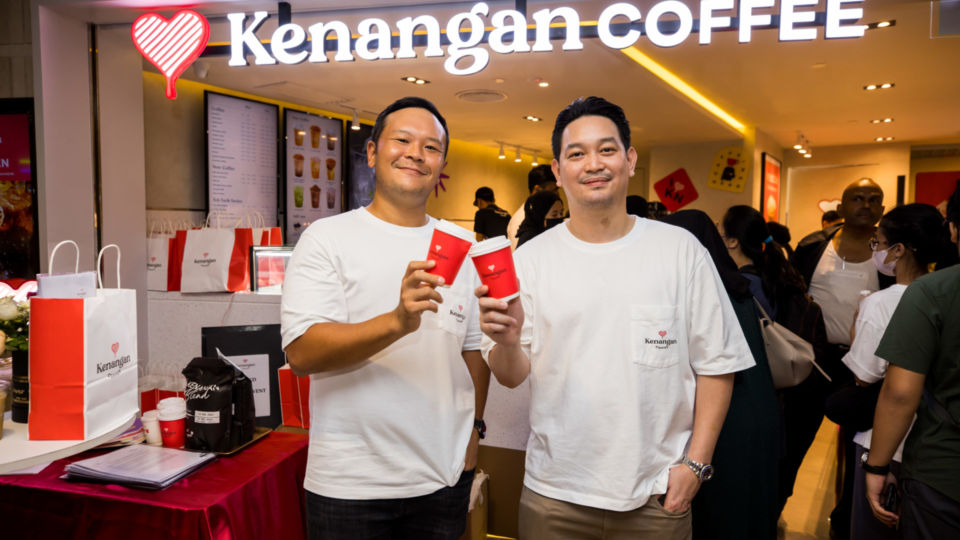 From left to right: Edward Tirtanata and James Prananto, Co-founders of Kenangan Coffee/Picture courtesy of Kenangan Coffee