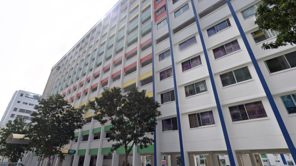 Block 653 of Yishun Avenue 4. Photo: Google Maps
