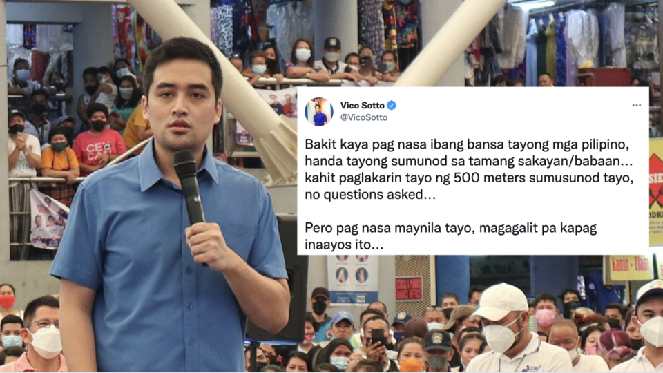 Image: Vico Sotto (Twitter)