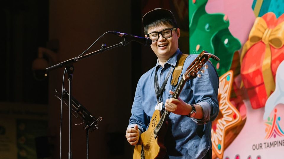 A busker performing at Buskers’ Lab in 2021. Photo: Roganyeohfotografi/Facebook
