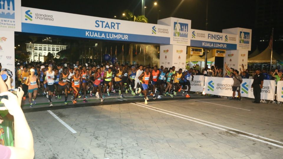 Photo from Kuala Lumpur Standard Chartered Marathon Facebook
