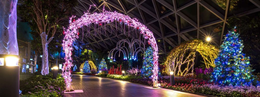 Christmas Odyssey at Jewel. Photo: Changi Airport