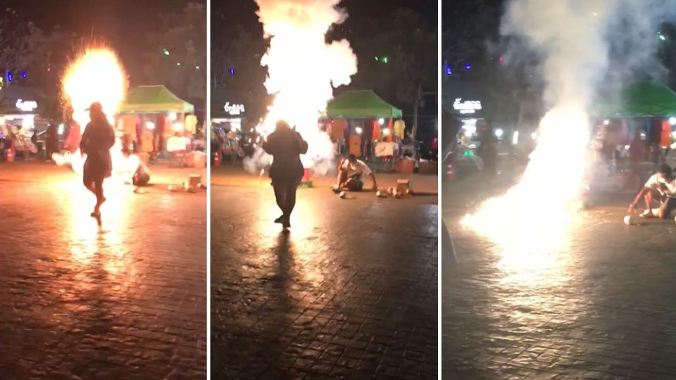 Still images from video. Images: Ford Hippie / Facebook