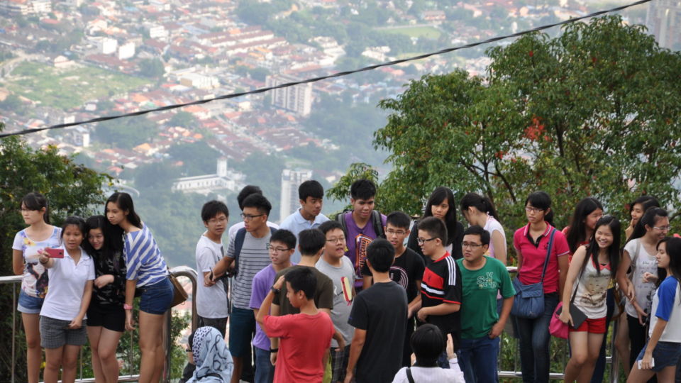 Chinese tourists in Penang, Malaysia. Photo: Shankar S. / Flickr (CC BY 2.0)