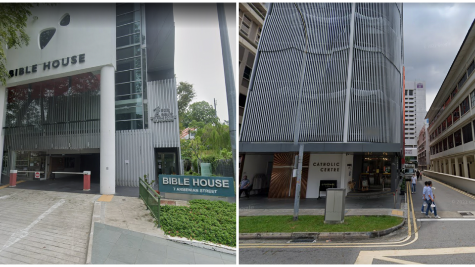 Bible House and Catholic Centre. Photo: Google Maps