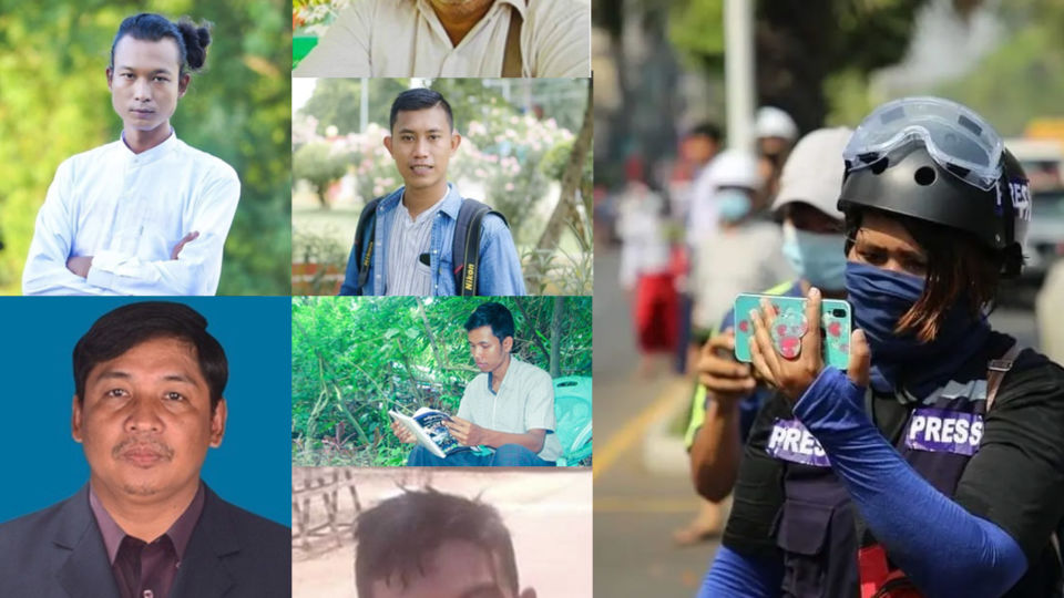 Forty-two reporters were imprisoned in Myanmar in 2022, according to CPJ. 