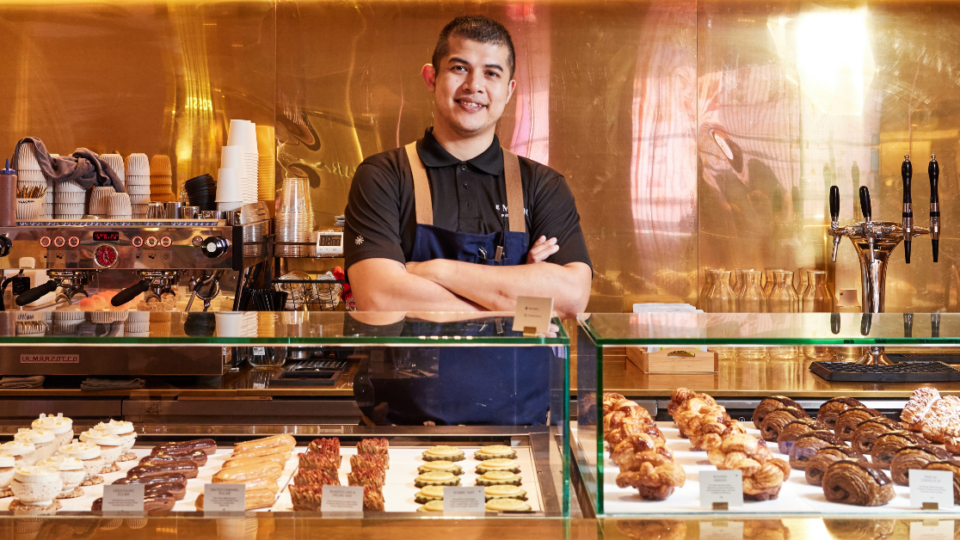 Chef-founder Mohamed Al-Matin of Le Matin Patisserie. Photo: Le Matin Patisserie
