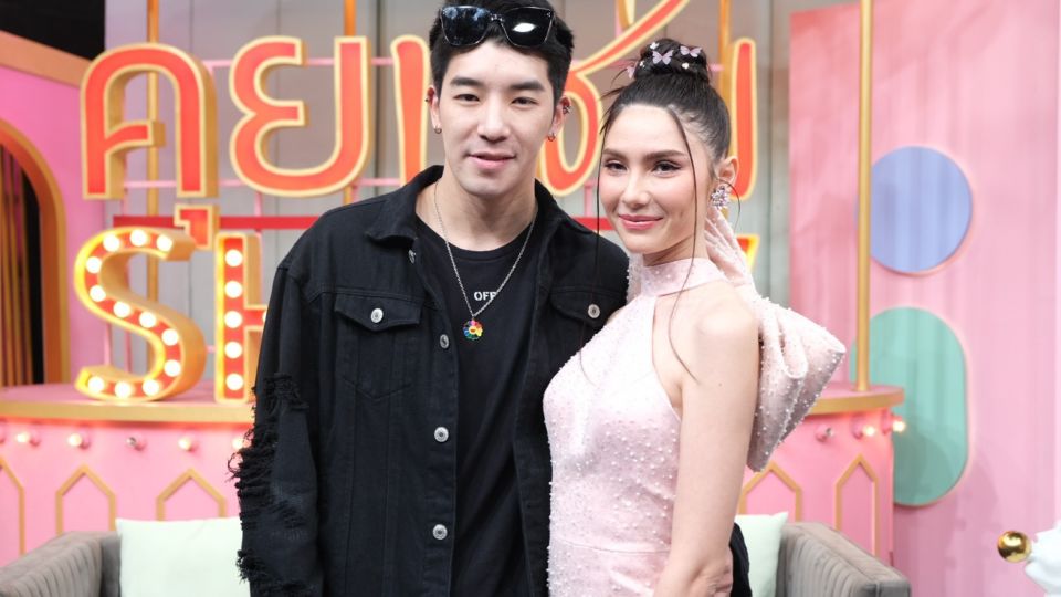 Sarah Casinghini and Daryl Cai Yonghui appear on a TV show that aired early January 2023.
