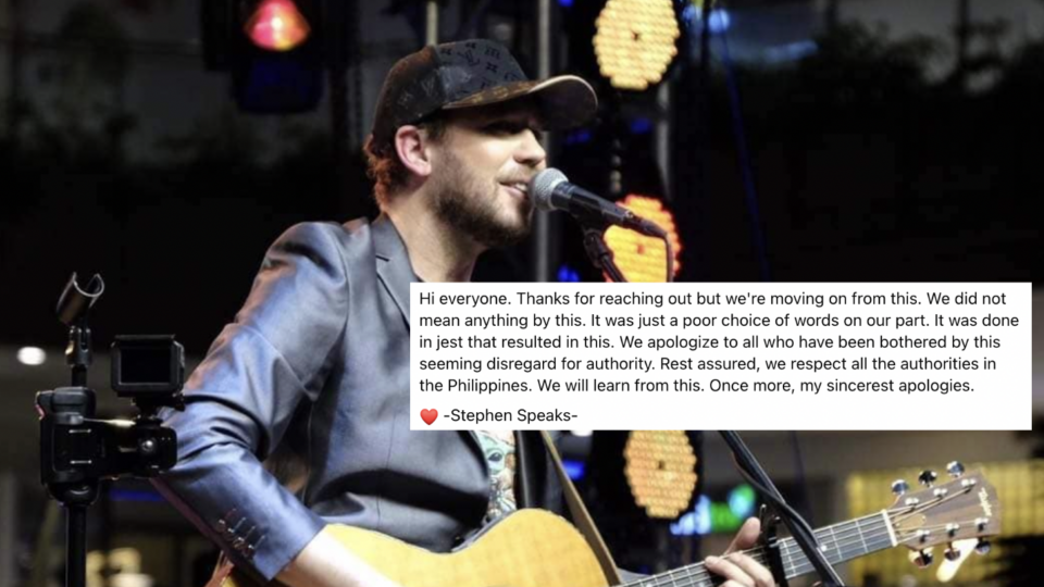 Image: Stephen Speaks (Facebook)