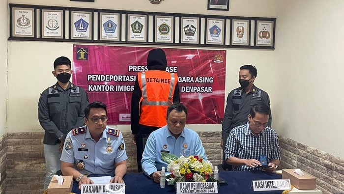 SZ, 28, a Russian national, was set to be deported on March 1, 2023, after he was arrested for having misused his investor visa to work as a photographer in Bali. Photo: Obtained.