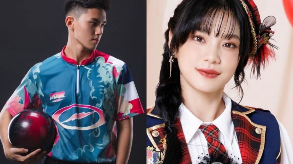 Charn Areekul, at left, and his older sister Cherprang Areekul in file photos. 
