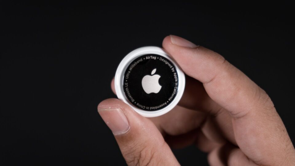 File photo of Apples’ AirTag. Photo: Unsplash/Mark Chan.