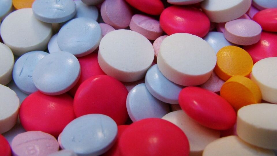 Photo illustration of pills