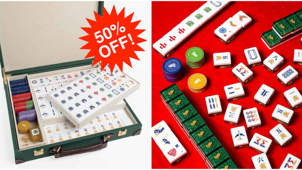 The Singapore Airlines limited edition Mahjong set. Photos: Singapore Airlines
