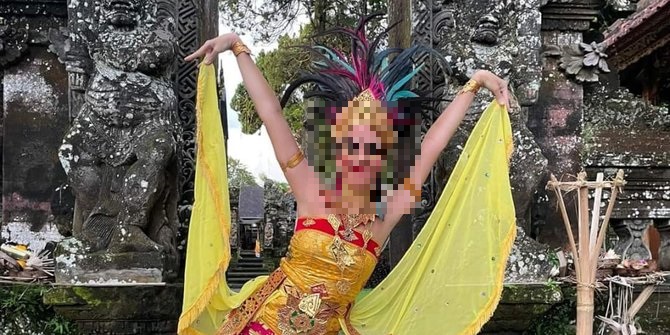 AVC, 38, an Italian national, was deported by the Bali immigration authorities on April 4, 2023, for misusing her investor visa by teaching Balinese dance. Photo: Obtained.