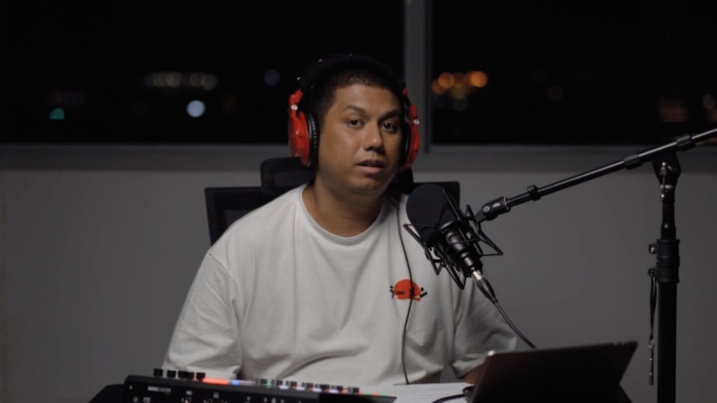Former DJ and YouTuber Darryl Ian Koshy, aka Dee Kosh, addressing his case in a video. Photo: The Deetails/Rumble
