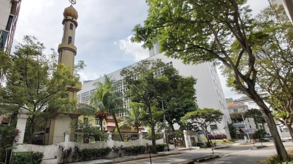 Masjid Omar Kampong Melaka today. Photo: Google Maps
