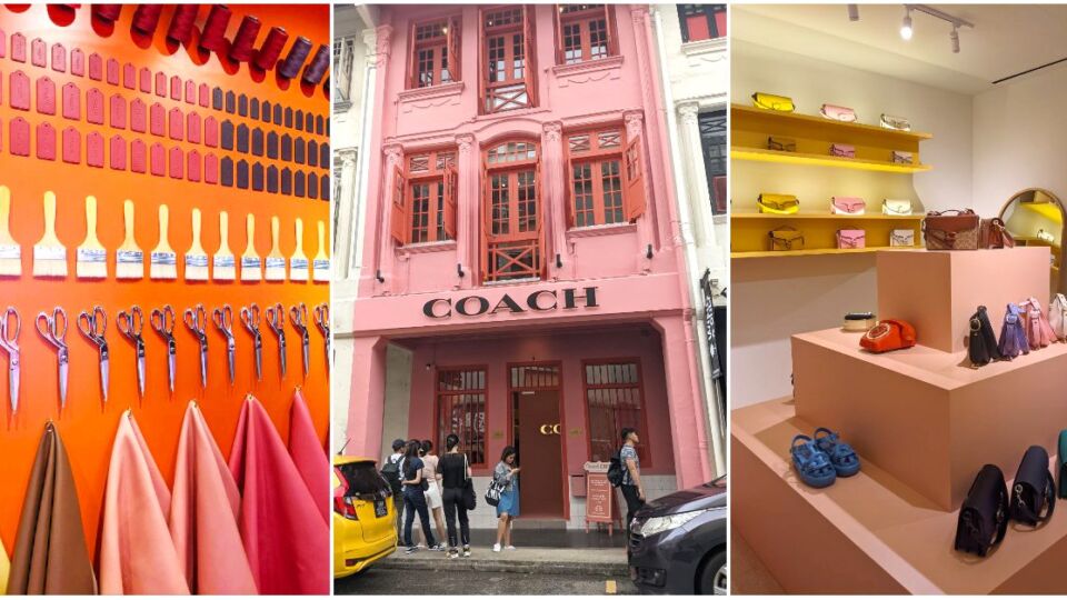 New concept store and cafe by Coach in Singapore. Photo: Coconuts Singapore