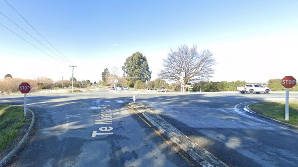 Te Moana Road in Gerladine, New Zealand. Photo: Google Maps
