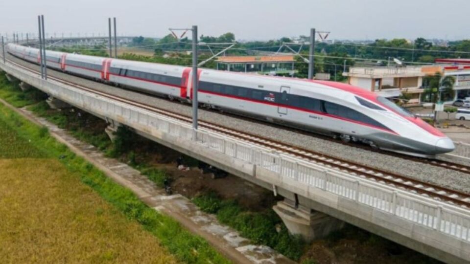 The Jakarta-Bandung high-speed train. Photo: PT KCIC