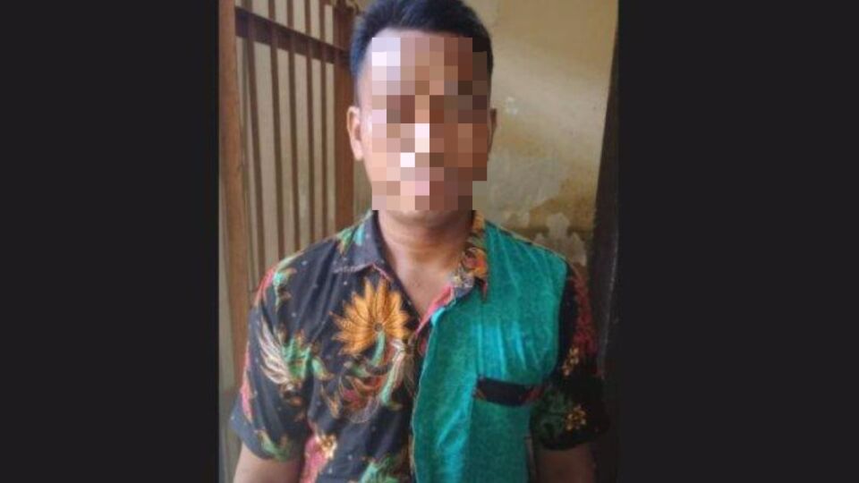 Muksin Nasution, 36, is facin up to 10 years in prison for tearing his wife’s genitals. Photo: Handout