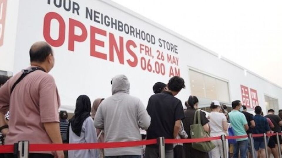 The Uniqlo Neighborhood store in Tangerang. Photo: Uniqlo