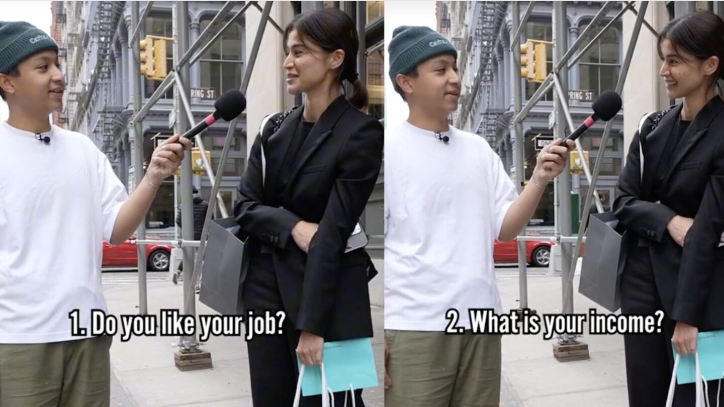 Watch: TikToker who interviews random people on the street has no idea he  was talking to Anne Curtis | Coconuts