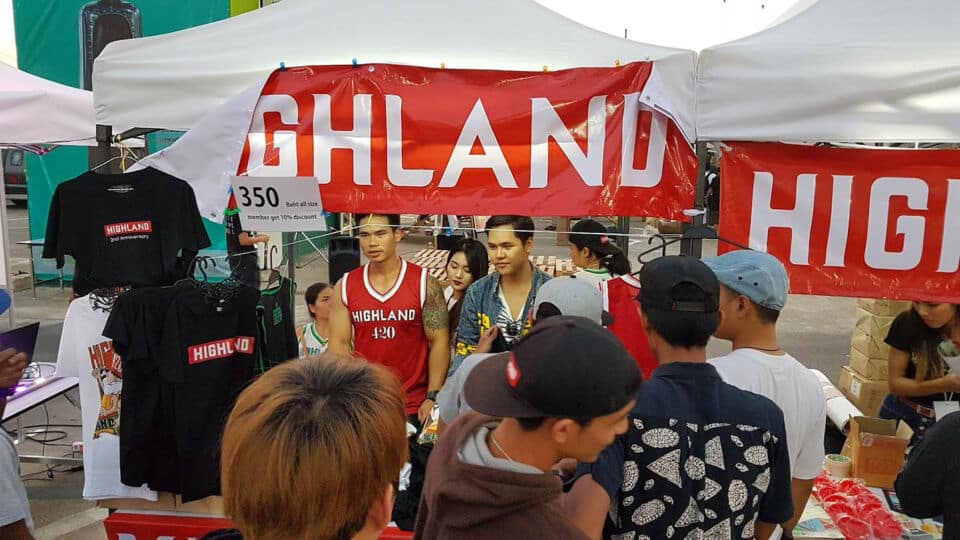 Highland’s third edition took place in 2017 atop Bangkok’s Fortune Tower mall. Photo: Todd Ruiz