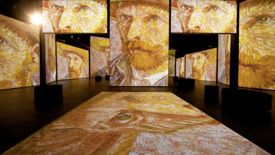 Van Gogh Alive. Photo: Video screengrab