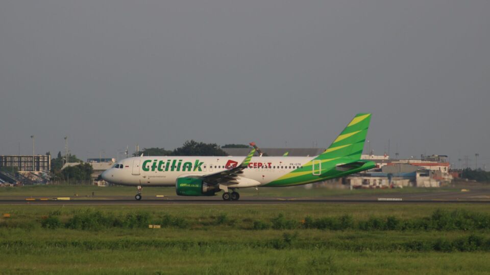 File photo of a Citilink airplane. Credit: Unsplash/Fasyah Halim.