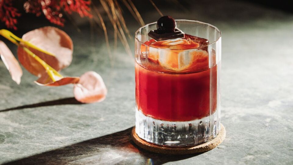 A Black Forest Negroni served at 28 Hong Kong Street. Photo: The World’s Best 50 Bars