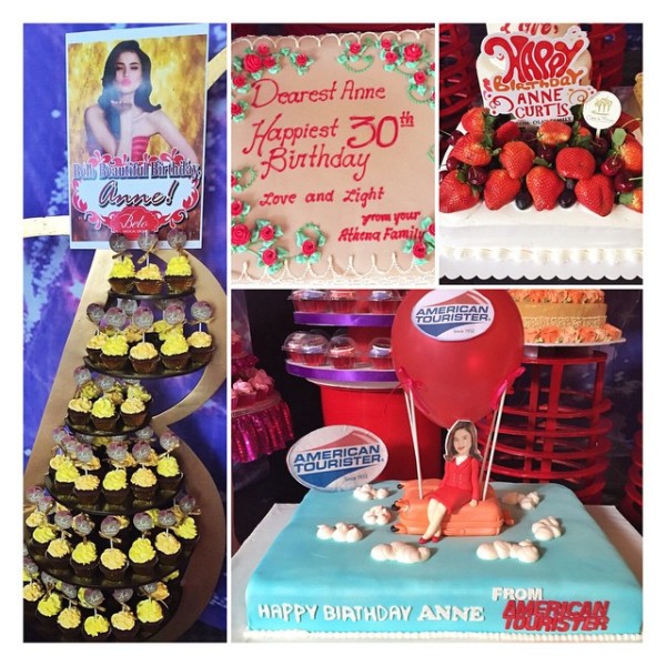 Anne Curtis birthday cakes