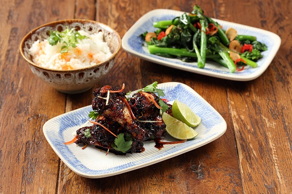 honey ginger chicken wings