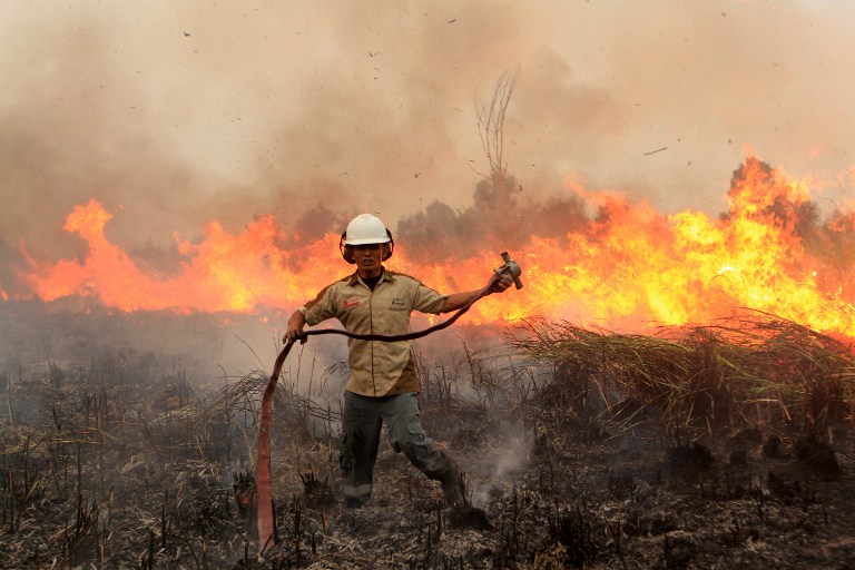 Sumatra Fires haze