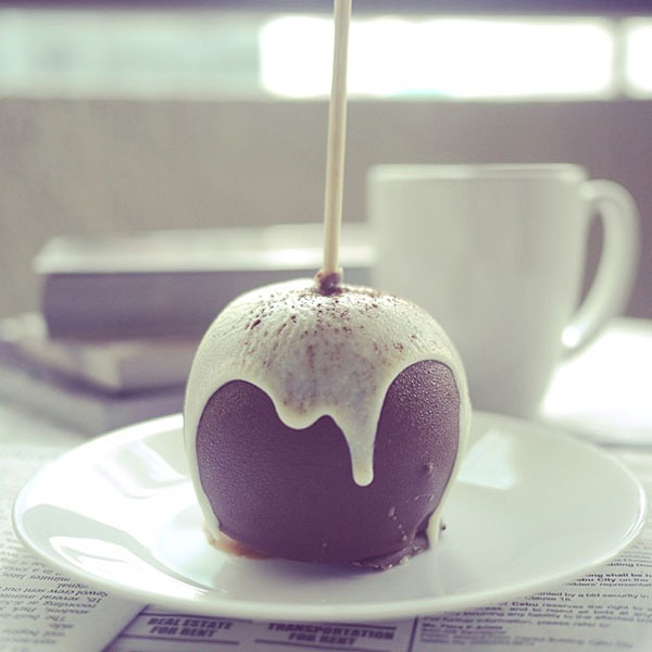 Bad Apple caramel apple in Makati