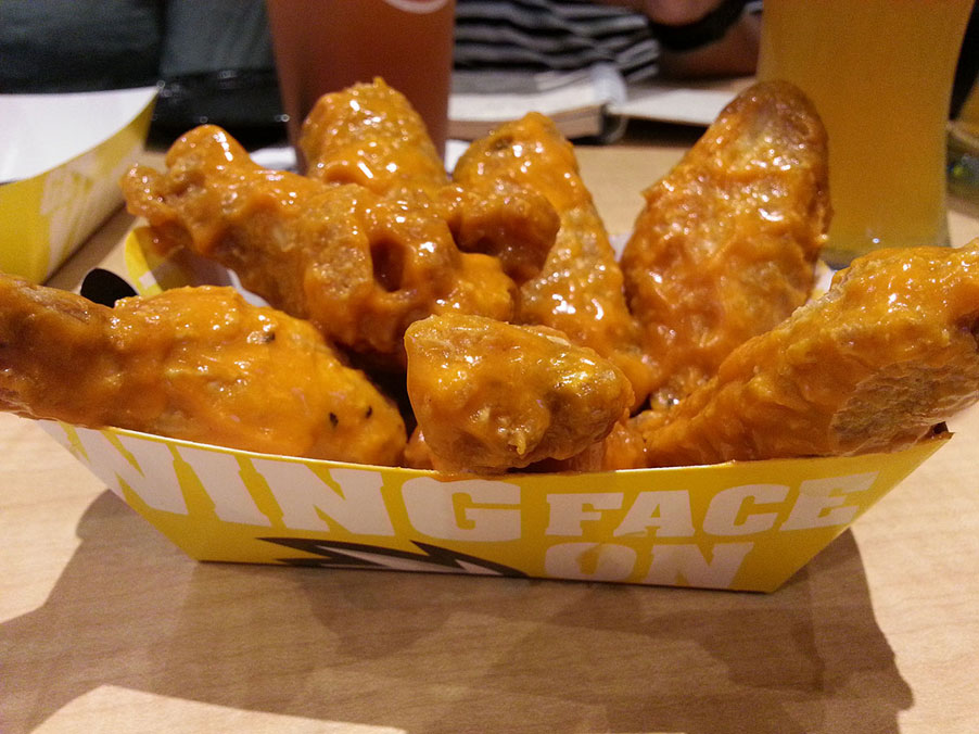 Buffalo Wild Wings in Glorietta 1, Makati Coconuts Manila