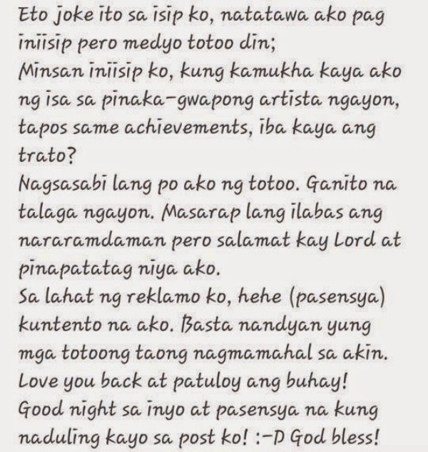 Charice Instagram post