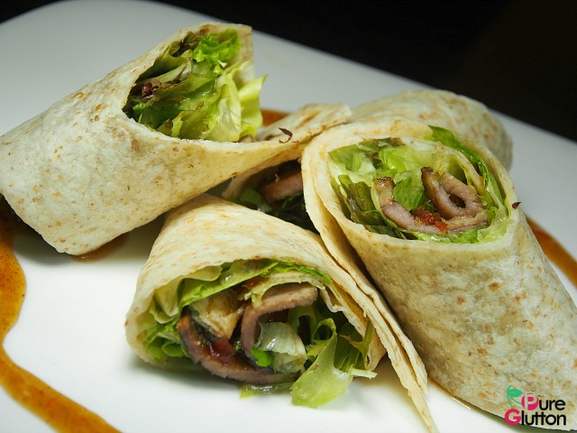 Duck Salad Wrap