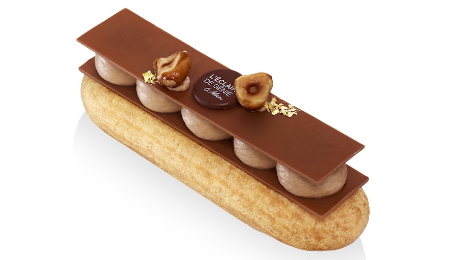 Praline Chocolate eclair