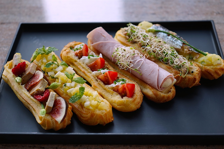 savoury eclairs