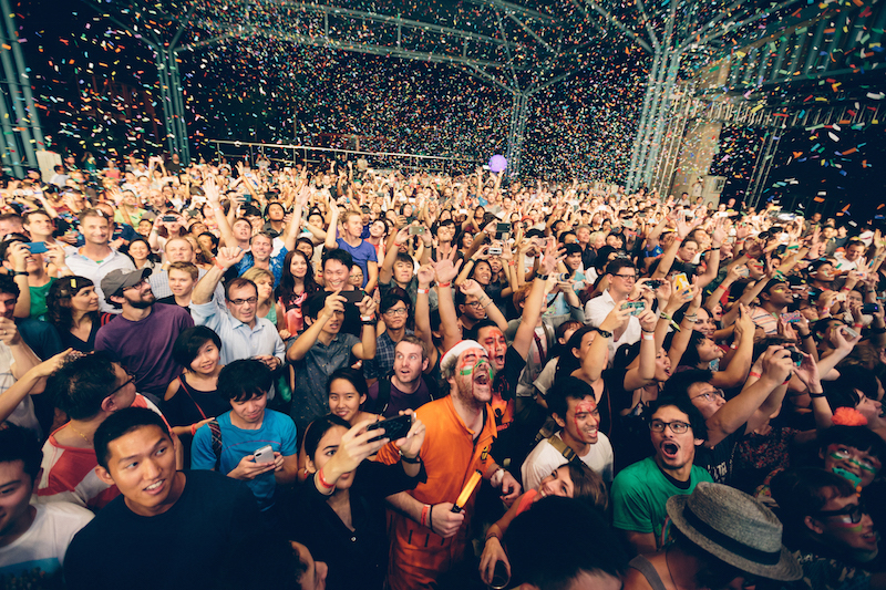 The Flaming Lips set Sentosa ablaze with cosmic levels of entertainment, theatrics and confetti 