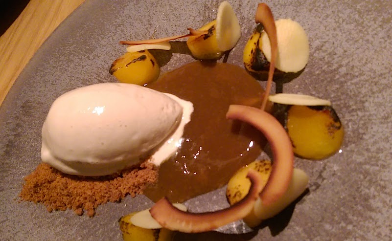 Fish School - burnt coconut ice cream