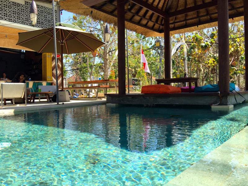 pool at Cafe La Vida, Balangan, Bali