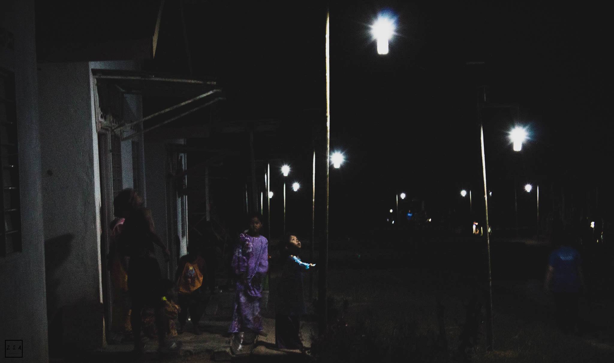 Installation of Solar Lamp (Photo by Incitement)